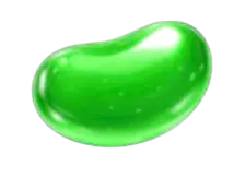 Green caramel symbol