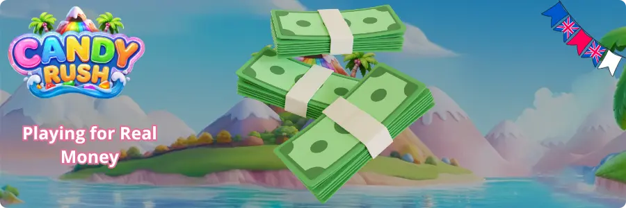 Playing Candy Rush slot for real money
